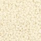 Miyuki rocailles Perlen 11/0 - Opaque matte cream 11-2021